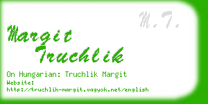 margit truchlik business card
